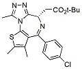 Molecular structure of the compound: (+)JQ-1