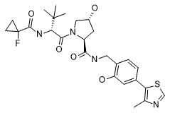 Molecular structure of the compound BP-24503