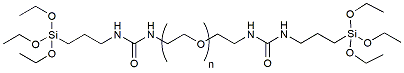 Molecular structure of the compound: Silane-PEG-Silane, MW 1,000