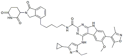 Molecular structure of the compound BP-28375