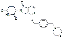 Molecular structure of the compound BP-28980