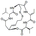 Molecular structure of the compound: Romidepsin