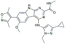 Molecular structure of the compound BP-40146