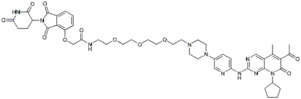 Molecular structure of the compound BP-40150