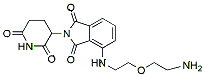 Molecular structure of the compound: Pomalidomide 4-PEG1-amine