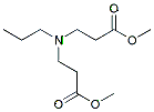 Molecular structure of the compound: N-(3-Methoxy-3-oxopropyl)-N-propyl-ß-alanine methyl ester