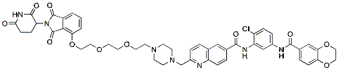 Molecular structure of the compound: CCT367766