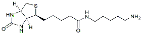 Molecular structure of the compound: 5-(Biotinamido)pentylamine