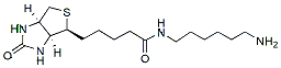 Molecular structure of the compound: N-Biotinyl-1,6-hexanediaMine