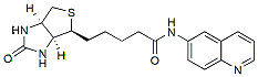 Molecular structure of the compound: Biotinyl-6-aminoquinoline