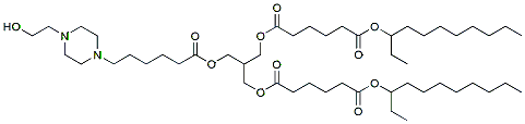 Molecular structure of the compound BP-40836