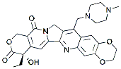 Molecular structure of the compound BP-41445