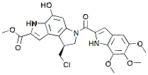 Molecular structure of the compound BP-41458