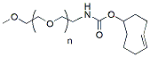 Molecular structure of the compound: mPEG-TCO, MW 10,000