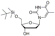 Molecular structure of the compound: 5-O-(tert-Butyldimethylsilyl)thymidine