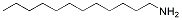 Molecular structure of the compound: Dodecylamine
