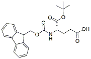 Molecular structure of the compound: Fmoc-Glu-OtBu