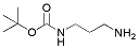 Molecular structure of the compound: tert-Butyl (3-aminopropyl)carbamate hydrochloride