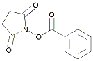 Molecular structure of the compound: N-(Benzoyloxy)succinimide
