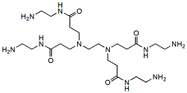 Molecular structure of the compound: PAMAM dendrimer