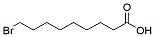 Molecular structure of the compound: 9-Bromononanoic Acid