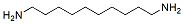 Molecular structure of the compound: 1,10-Diaminodecane