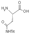 Molecular structure of the compound: N-trityl-L-Asparagine