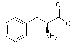 Molecular structure of the compound: L-phenylaniline