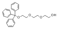 Molecular structure of the compound: Tr-PEG4