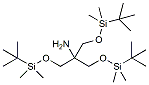 Molecular structure of the compound: Tris (O-TBDMS)3