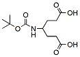 Molecular structure of the compound: 4-(N-Boc-amino)-1,6-heptanedioic acid