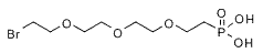 Molecular structure of the compound: Bromo-PEG3-phosphonic acid