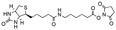 Molecular structure of the compound: Biotin-LC-NHS Ester