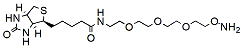 Molecular structure of the compound: Biotin-PEG3-oxyamine HCl salt