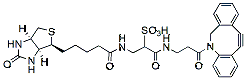 Molecular structure of the compound: DBCO-Sulfo-Link-biotin