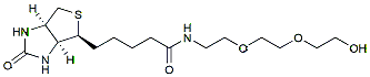 Molecular structure of the compound: Biotin-PEG3-alcohol