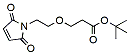 Molecular structure of the compound: Mal-PEG1-t-butyl ester