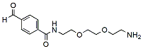 Molecular structure of the compound: Ald-Ph-PEG2-amine TFA salt