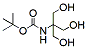 Molecular structure of the compound: N-Boc-Tris