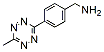 Molecular structure of the compound: Methyltetrazine-amine HCl salt