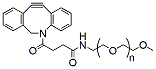 Molecular structure of the compound: DBCO-mPEG, MW 20,000