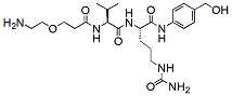 Molecular structure of the compound: NH2-PEG1-Val-Cit-PAB-OH