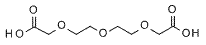Molecular structure of the compound: PEG3-(CH2CO2H)2