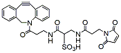 Molecular structure of the compound: Sulfo DBCO-Maleimide