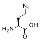 Molecular structure of the compound: L-Azidohomoalanine HCl salt