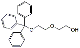 Molecular structure of the compound: Tr-PEG3