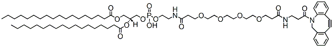 Molecular structure of the compound: DSPE-PEG4-DBCO