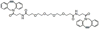 Molecular structure of the compound: DBCO-PEG4-DBCO