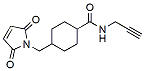 Molecular structure of the compound: 4-((2,5-Dioxo-2,5-dihydro-1h-pyrrol-1-yl)methyl)-n-(prop-2-yn-1-yl)cyclohexanecarboxamide