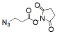 Molecular structure of the compound: 3-Azidopropanoic acid NHS ester